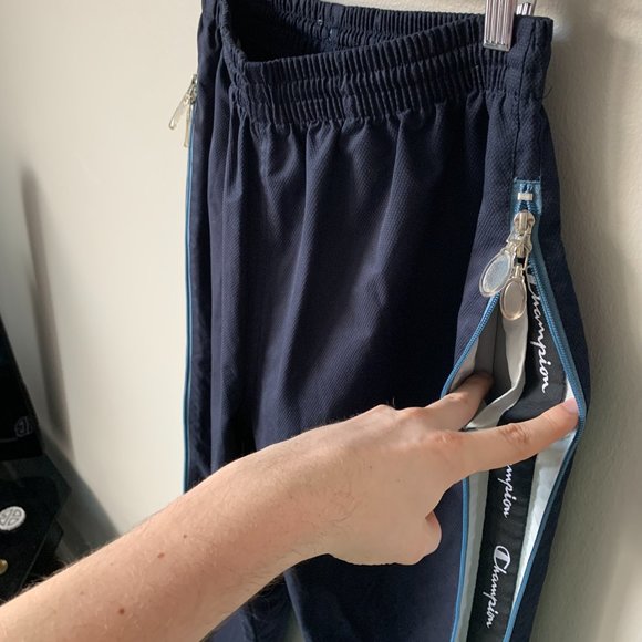 Champion Vintage 90's Track Pants Zipped Logo - Picture 5 of 10